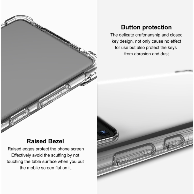 IMAK iPhone 15 Pro Max Skal Shockproof AirBag Transparent