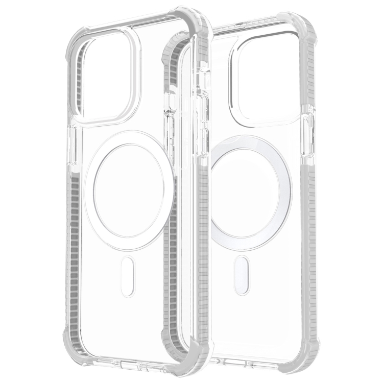 iPhone 15 Pro Max Skal MagSafe Shockproof Akryl Transparent