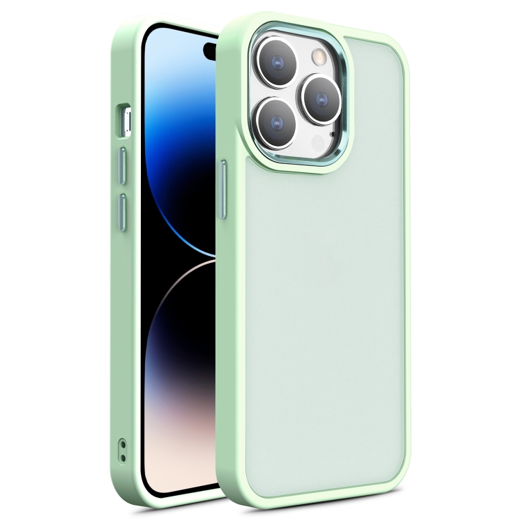 iPhone 15 Pro Max Skal Classic Hybrid Matt Matcha Green