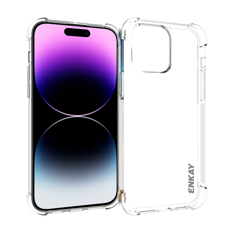 ENKAY iPhone 15 Pro Max Skal Shockproof TPU Transparent