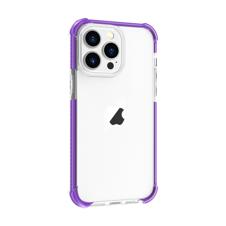 iPhone 15 Pro Skal Shockproof Akryl/TPU Lila