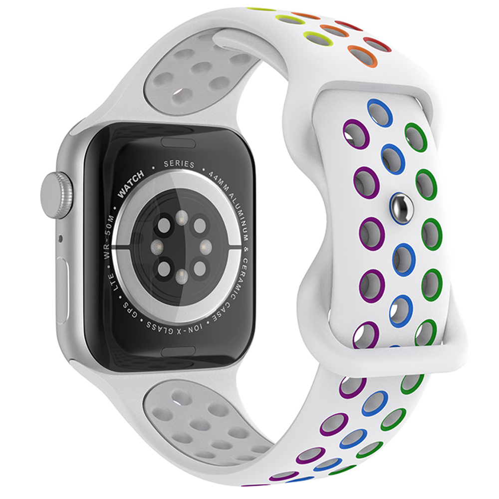 Sportarmband Dual-Color Apple Watch 42/44/45/49 mm (M/L) Pride