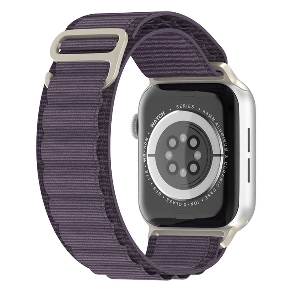 Apple Watch 42/44/45/49 mm Armband Alpine Pro Loop Deep Purple