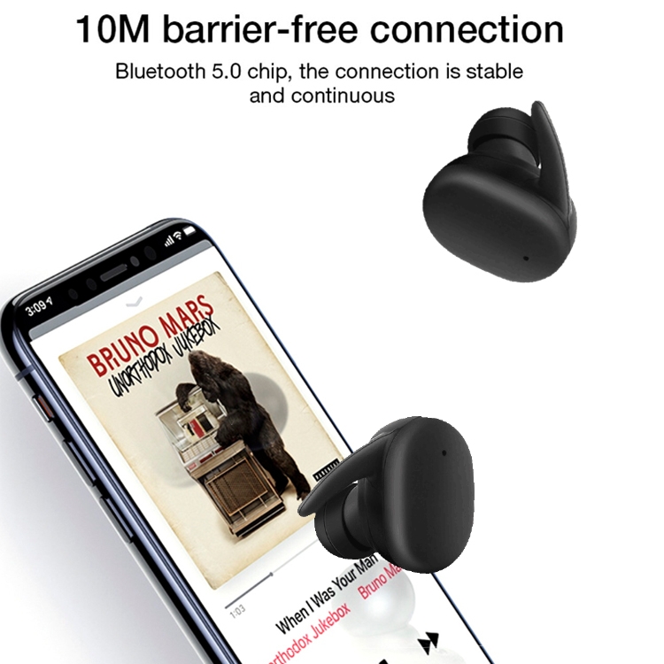 Trådlösa Vattentäta Bluetooth Hörlurar - Vit