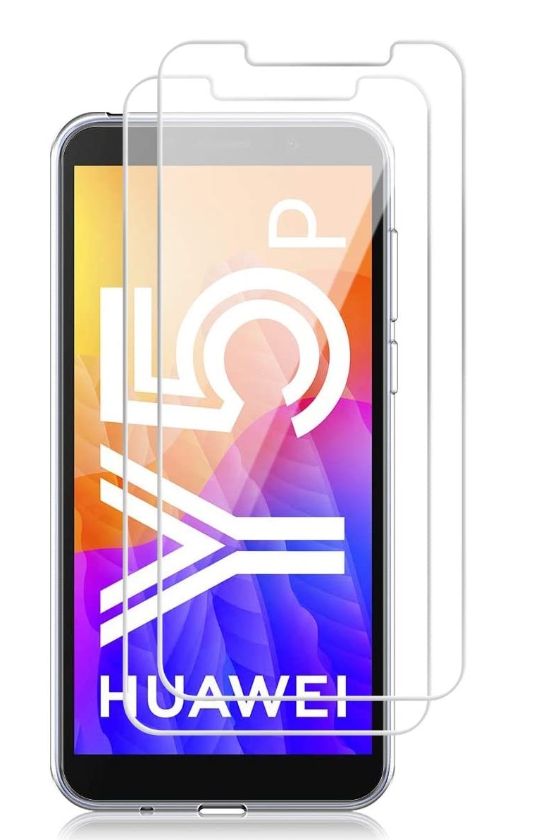 Huawei Y5p - 2-Pack - Skrmskydd i Hrdat Glas