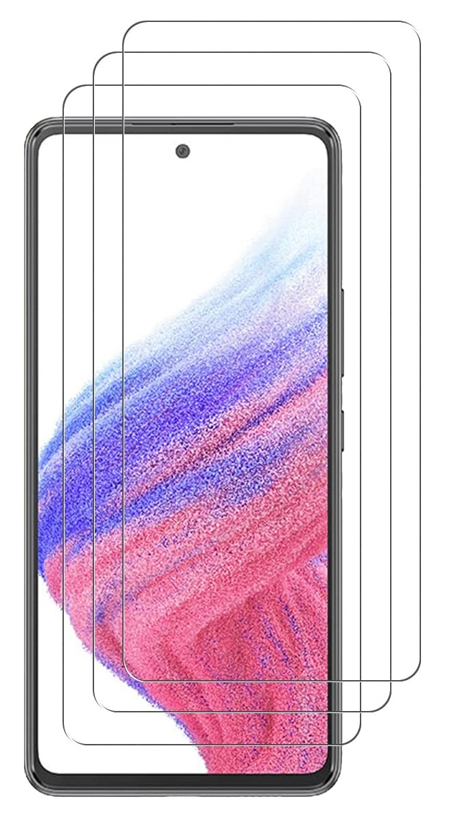 3-Pack Samsung A53 5G Skrmskydd i Hrdat Glas