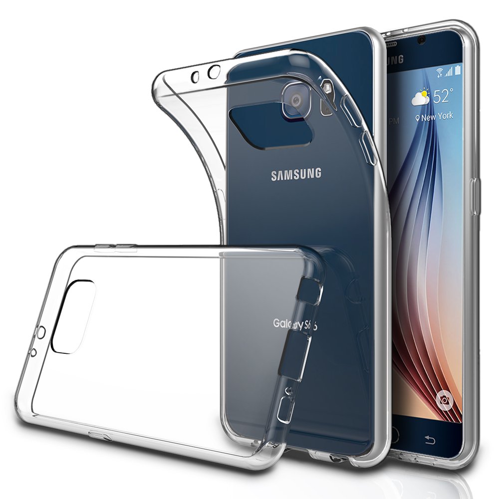 Samsung Galaxy S6 - Transparent TPU Skal