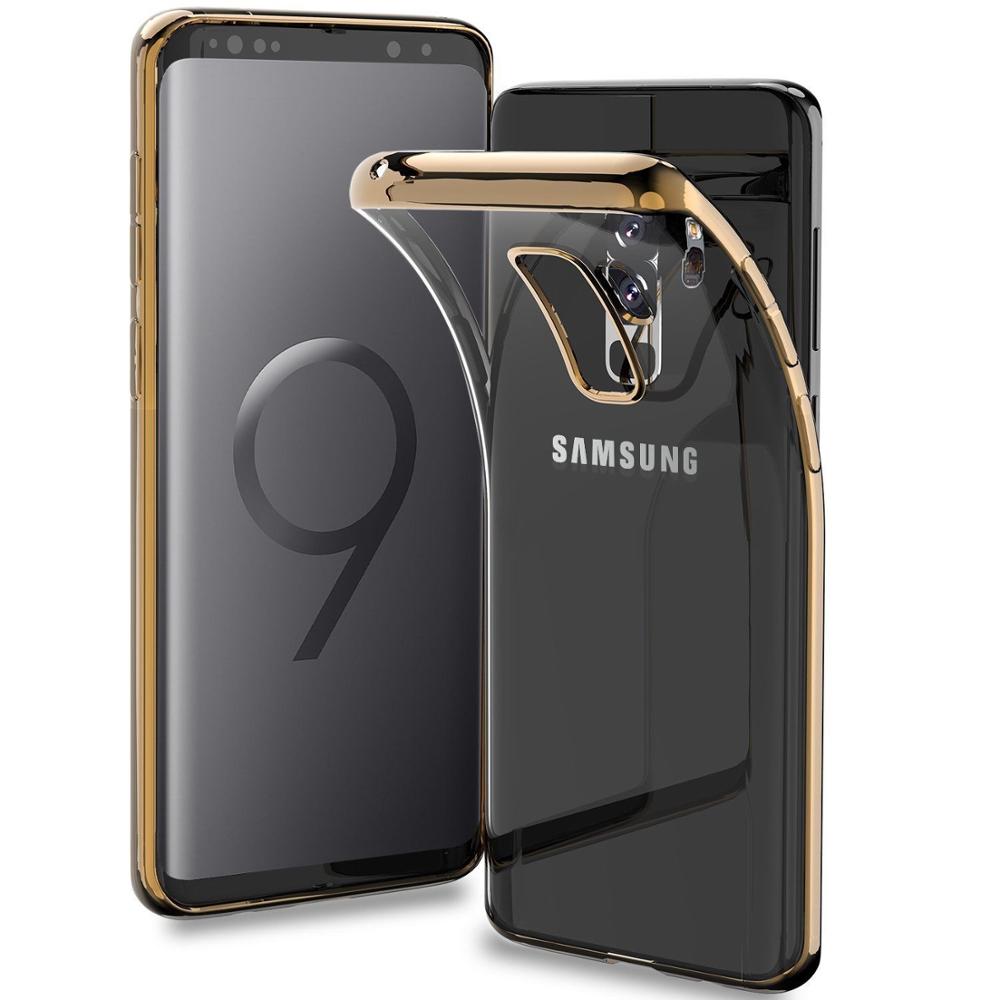 Samsung Galaxy S9 Plus - Frgat TPU Skal - Guld