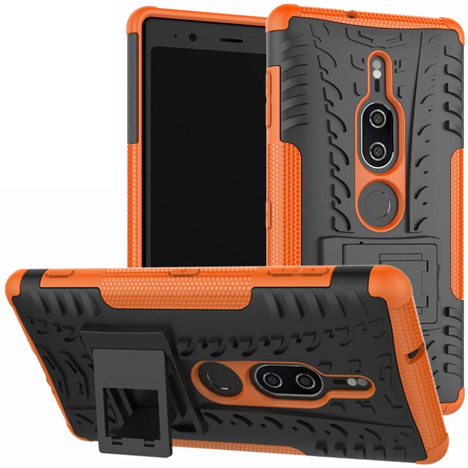 Sony Xperia XZ2 | Ultimata stöttåliga skalet med stöd | Orange