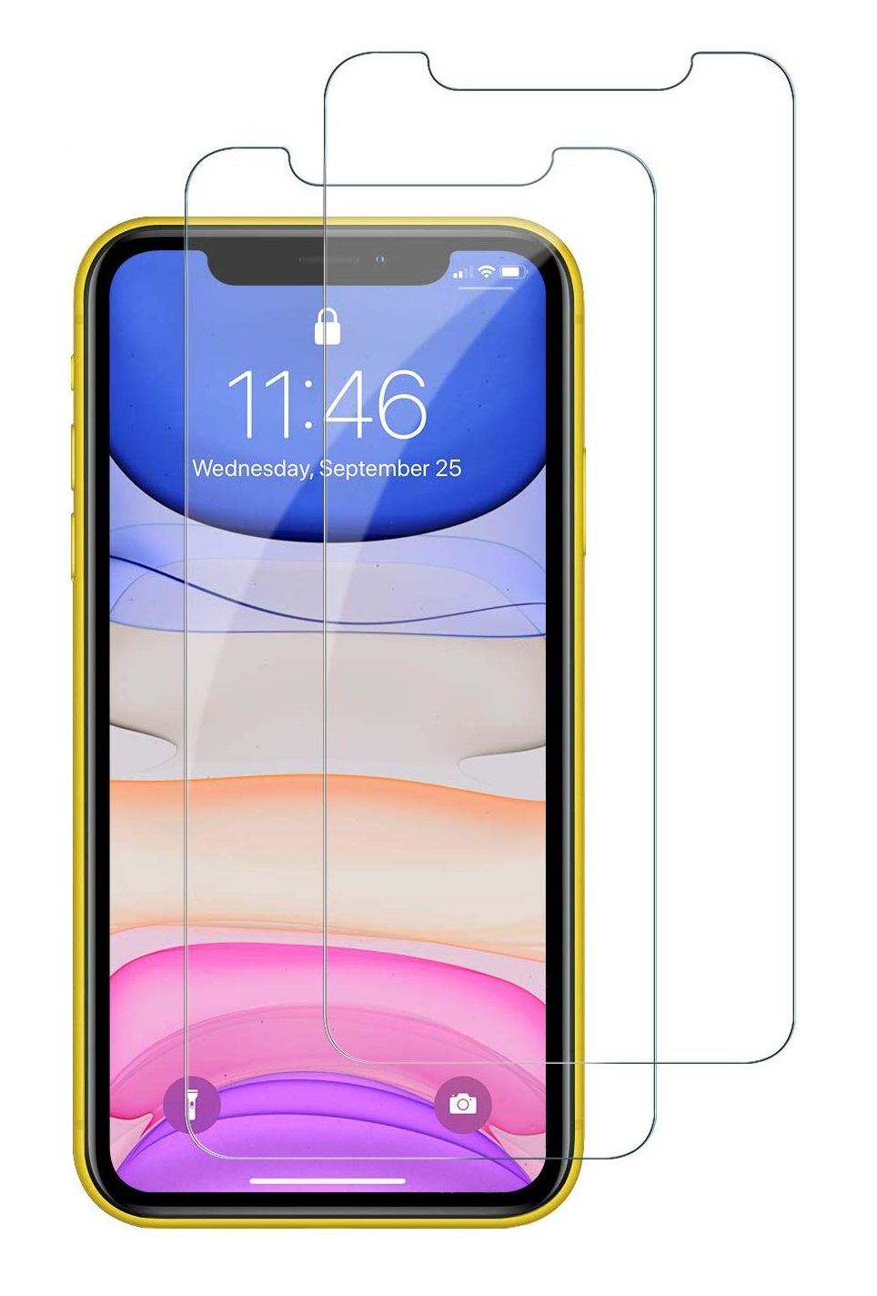 2-Pack - iPhone X/Xs - Härdat Glas Skärmskydd