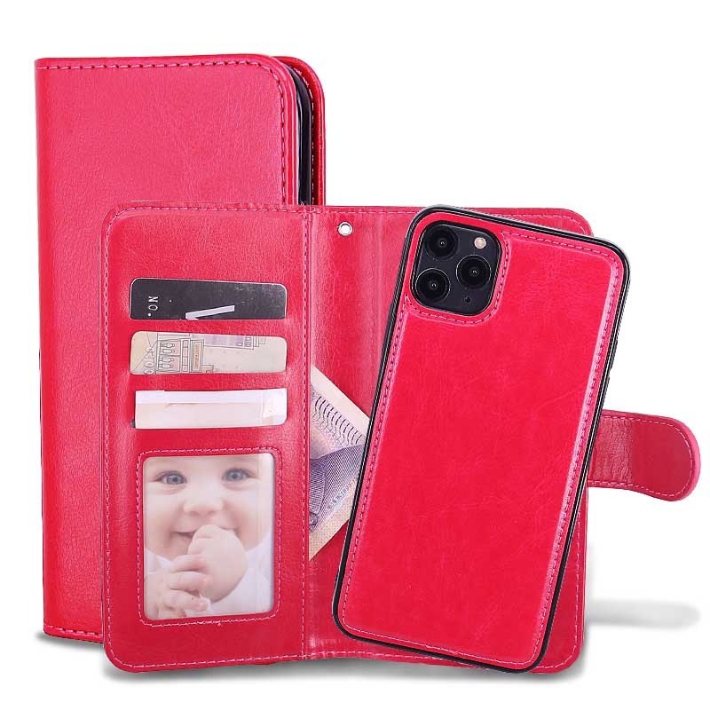 iPhone X/Xs - Fodral / Magnet Skal 2 in 1 - Rosa