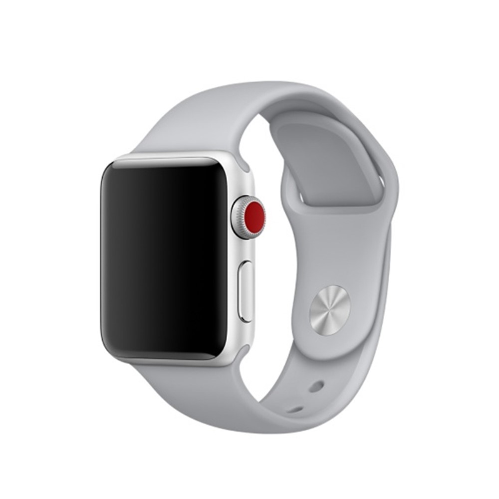 Silikon Armband Apple Watch 41/40/38 mm (S/M) - Gr