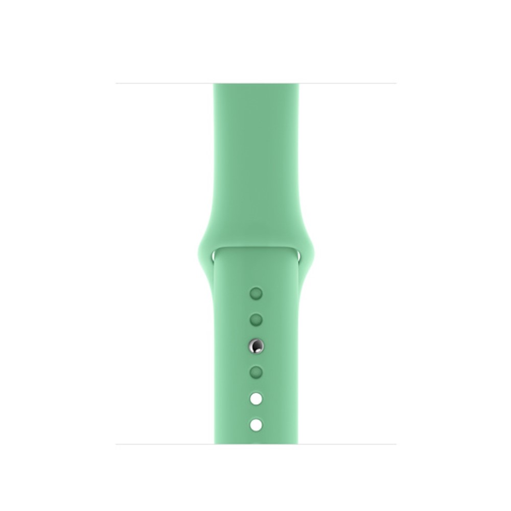 Silikon Armband Apple Watch 41/40/38 mm (S/M) - Grn