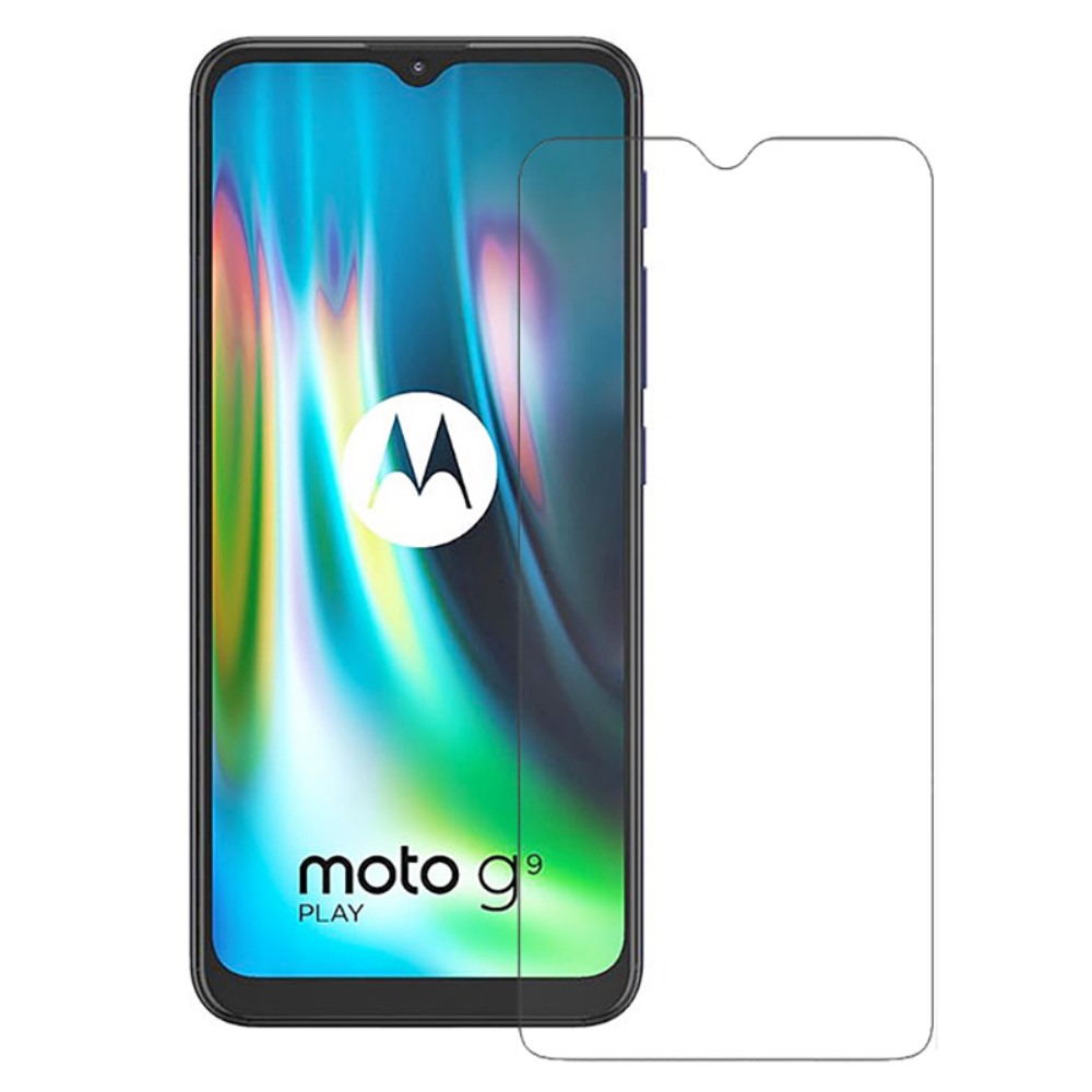 Motorola Moto G9 Play / E7 Plus - Skrmskydd I Hrdat Glas