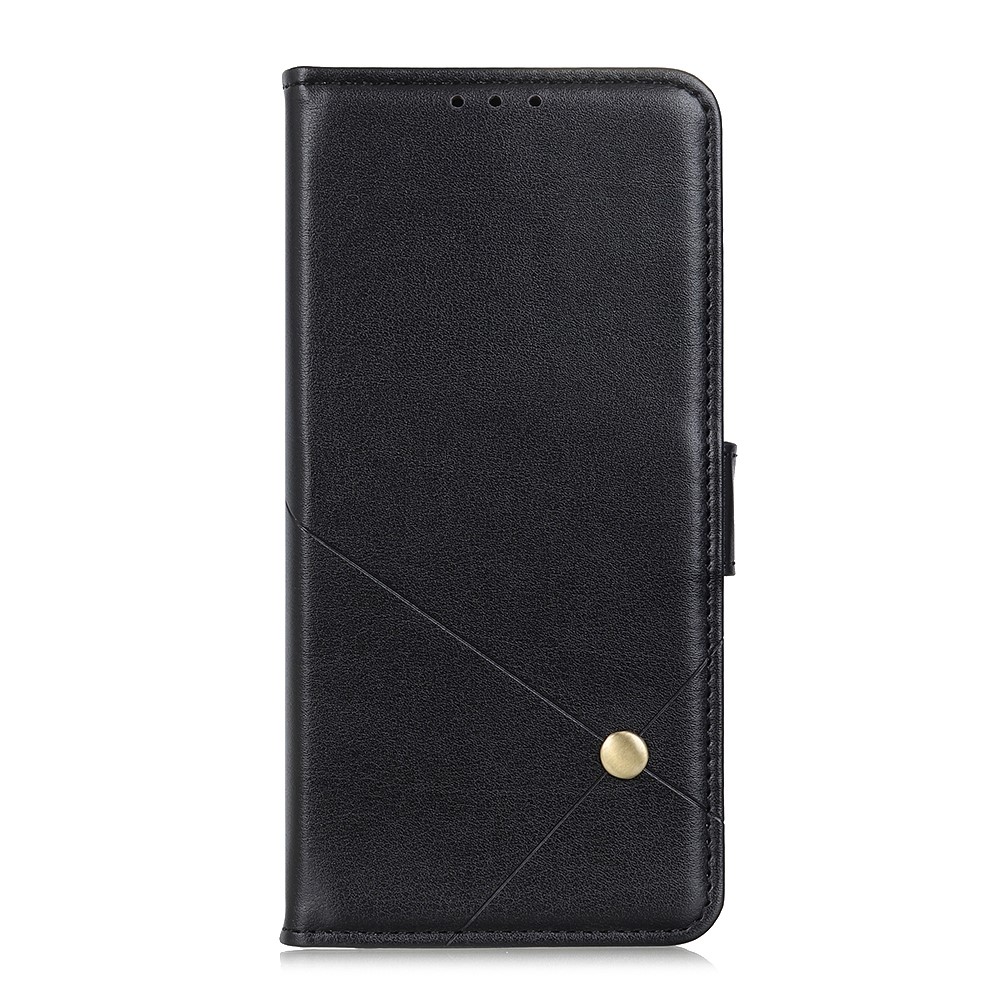iPhone 12 / 12 Pro - Nit Dekorerat Fodral - Svart