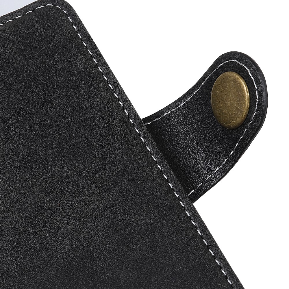 iPhone 12 / 12 Pro - Plånboksfodral - Svart