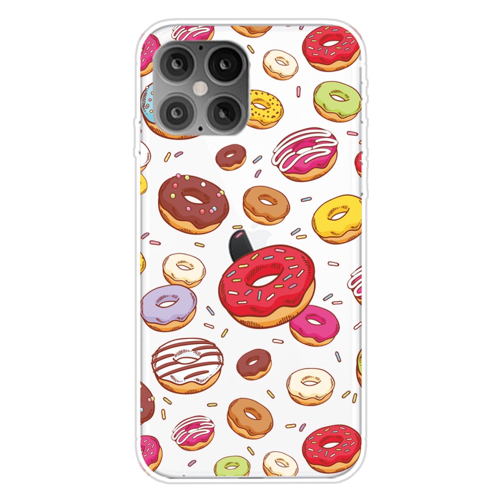 iPhone 12 / 12 Pro - Skal Med Tryck - Donuts