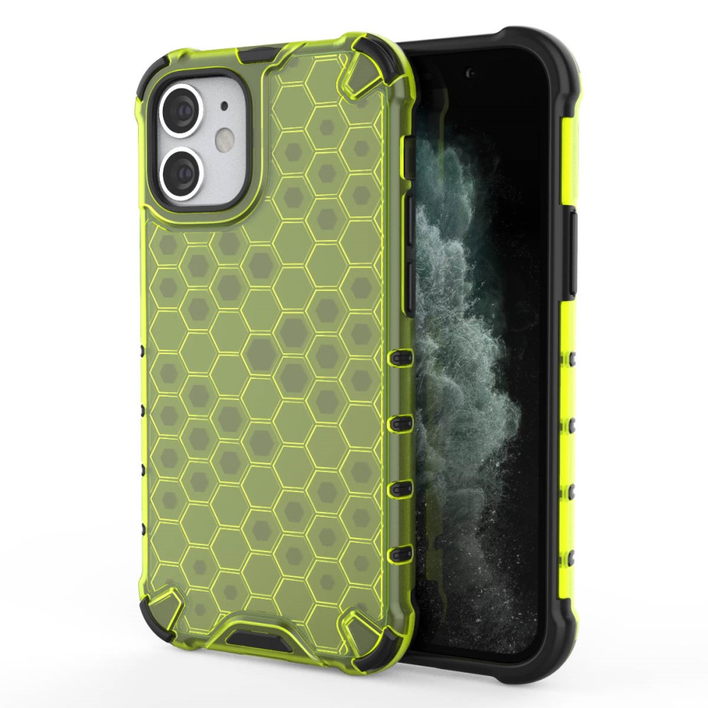 iPhone 12 Mini - Armor Honeycomb Textur - Grn