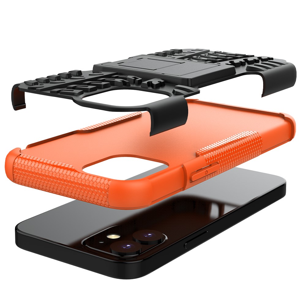 iPhone 12 Mini - Ultimata Stttliga Skalet med Std - Orange