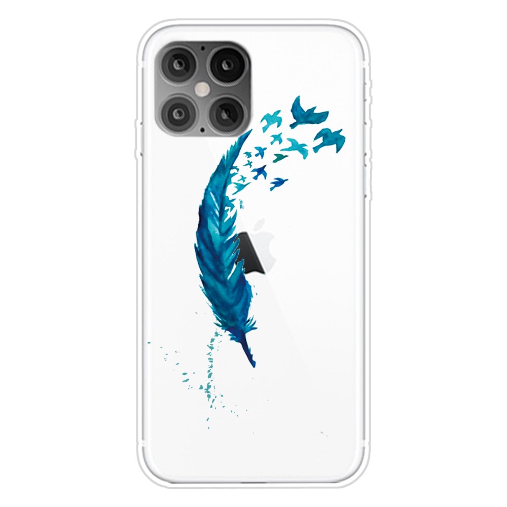 iPhone 12 Mini - Skal Med Tryck - Fjäder