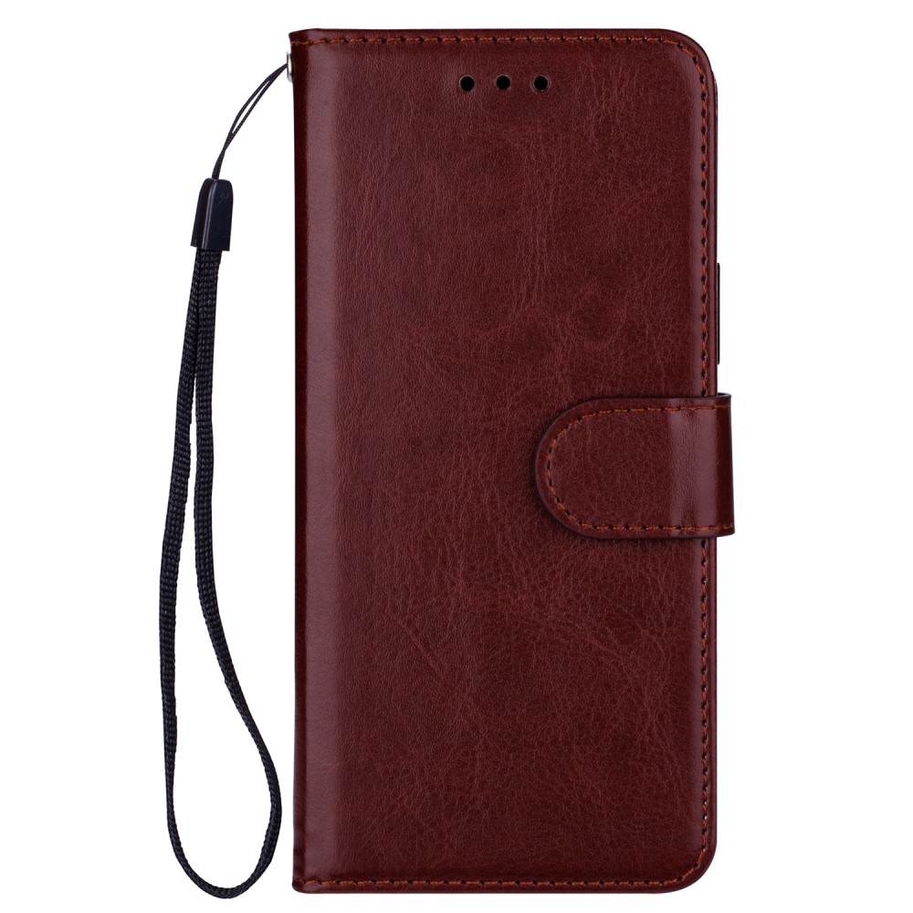 iPhone 12 Mini - Crazy Horse Fodral - Brun