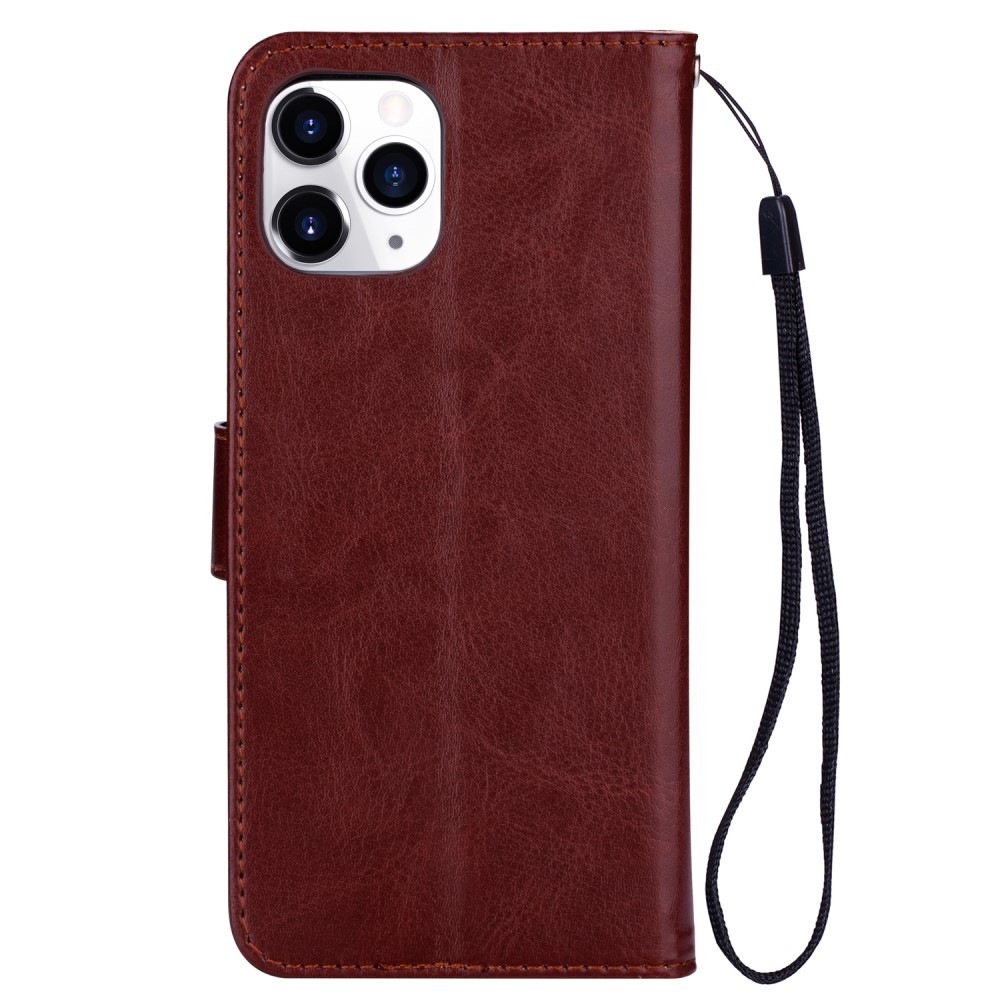iPhone 12 Mini - Crazy Horse Fodral - Brun