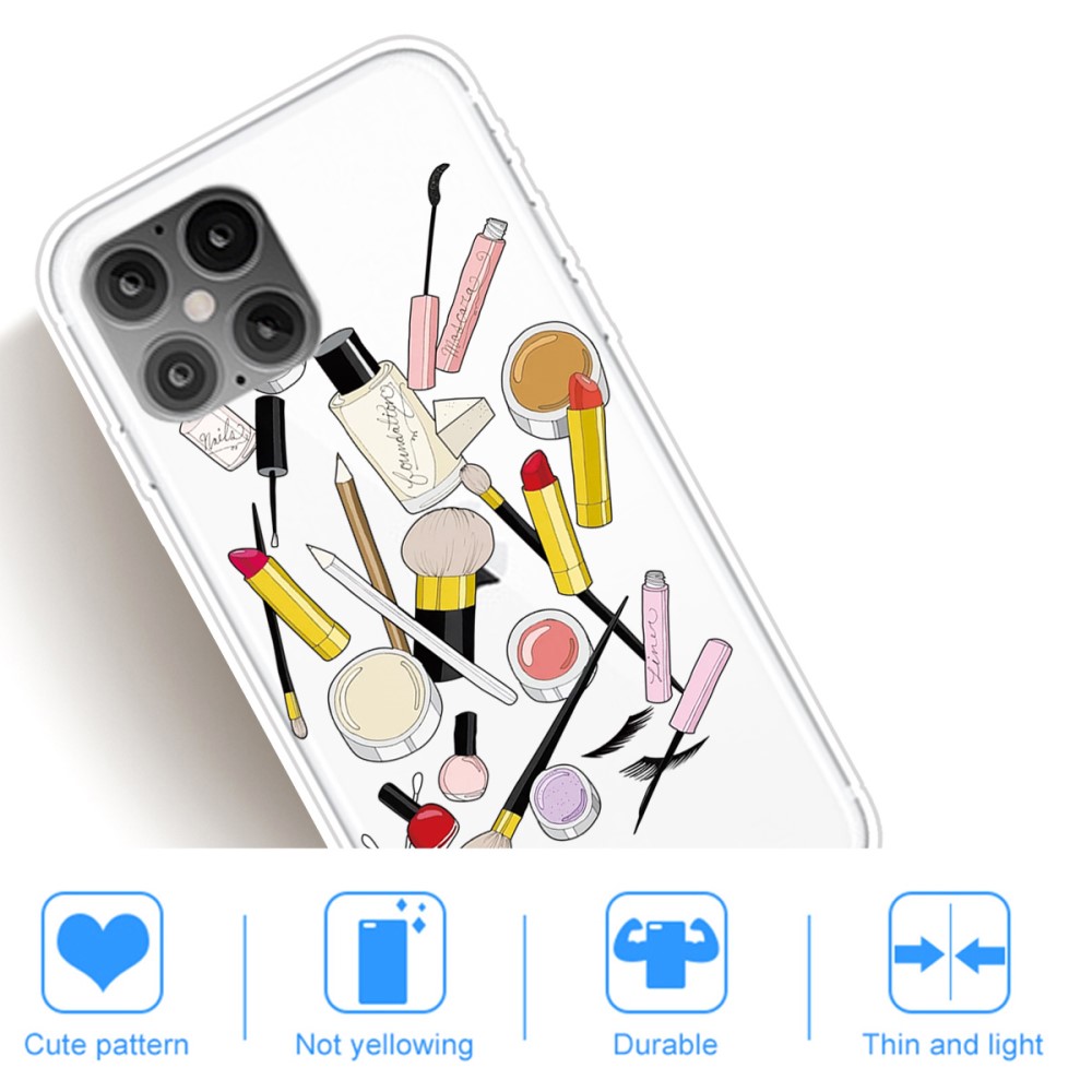 iPhone 12 Pro Max - Skal Med Tryck - Kosmetika