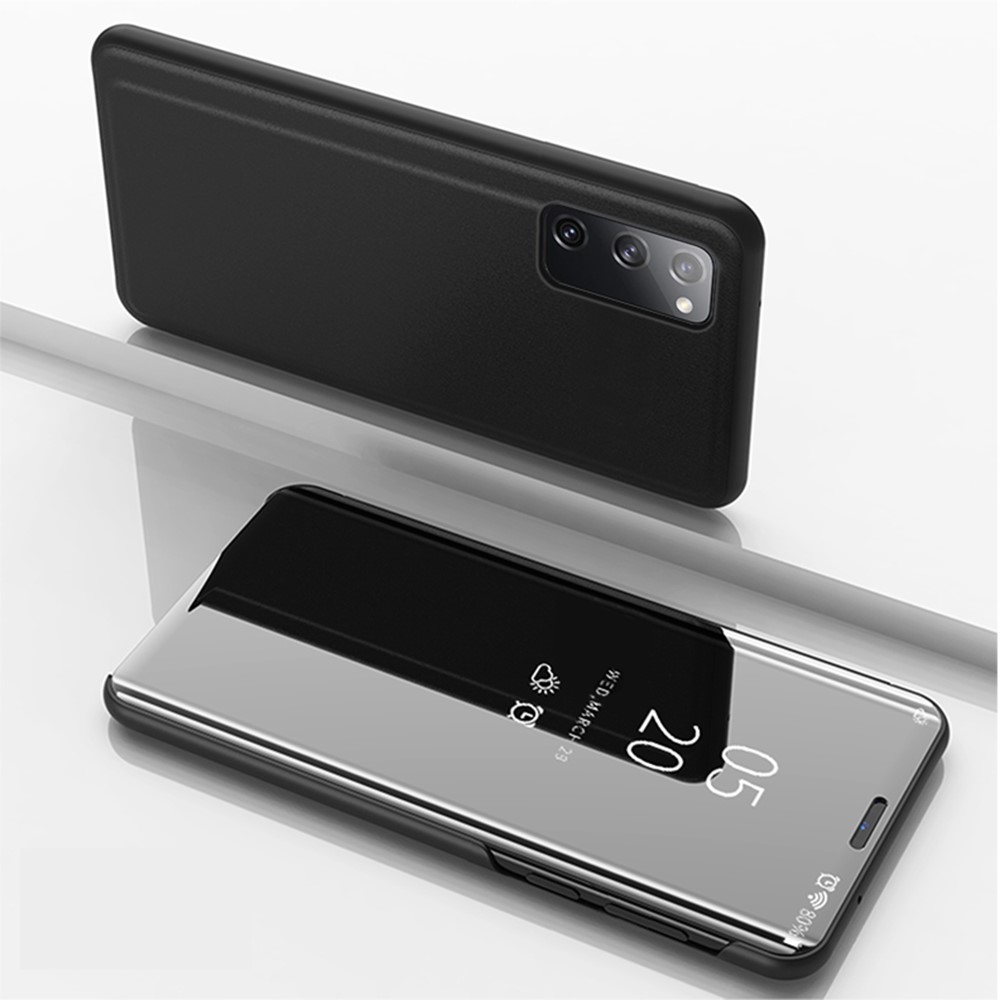 Samsung Galaxy S20 FE - Mirror Flip Fodral - Svart