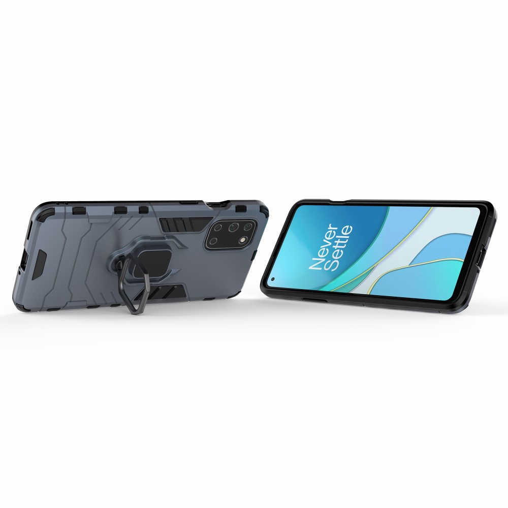 OnePlus 8T / 8T+ - Hybrid Ring Skal - Navy Blue