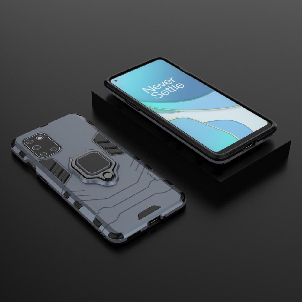 OnePlus 8T / 8T+ - Hybrid Ring Skal - Navy Blue