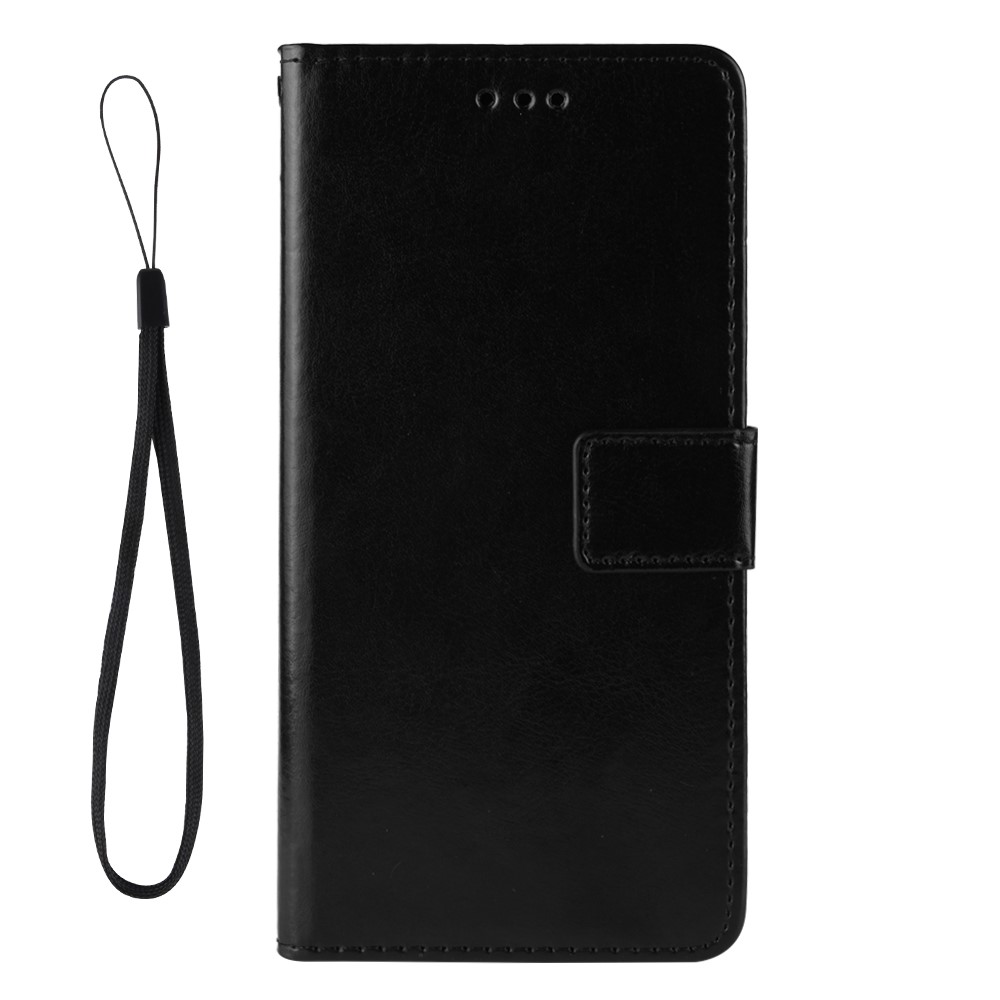 Samsung Galaxy A42 - Crazy Horse Fodral - Svart