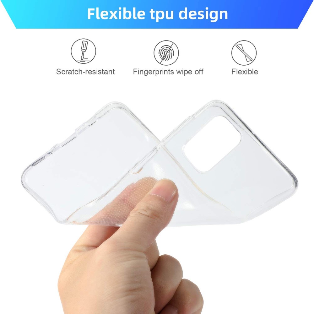 OnePlus 8T / 8T+ - Transparent TPU Skal