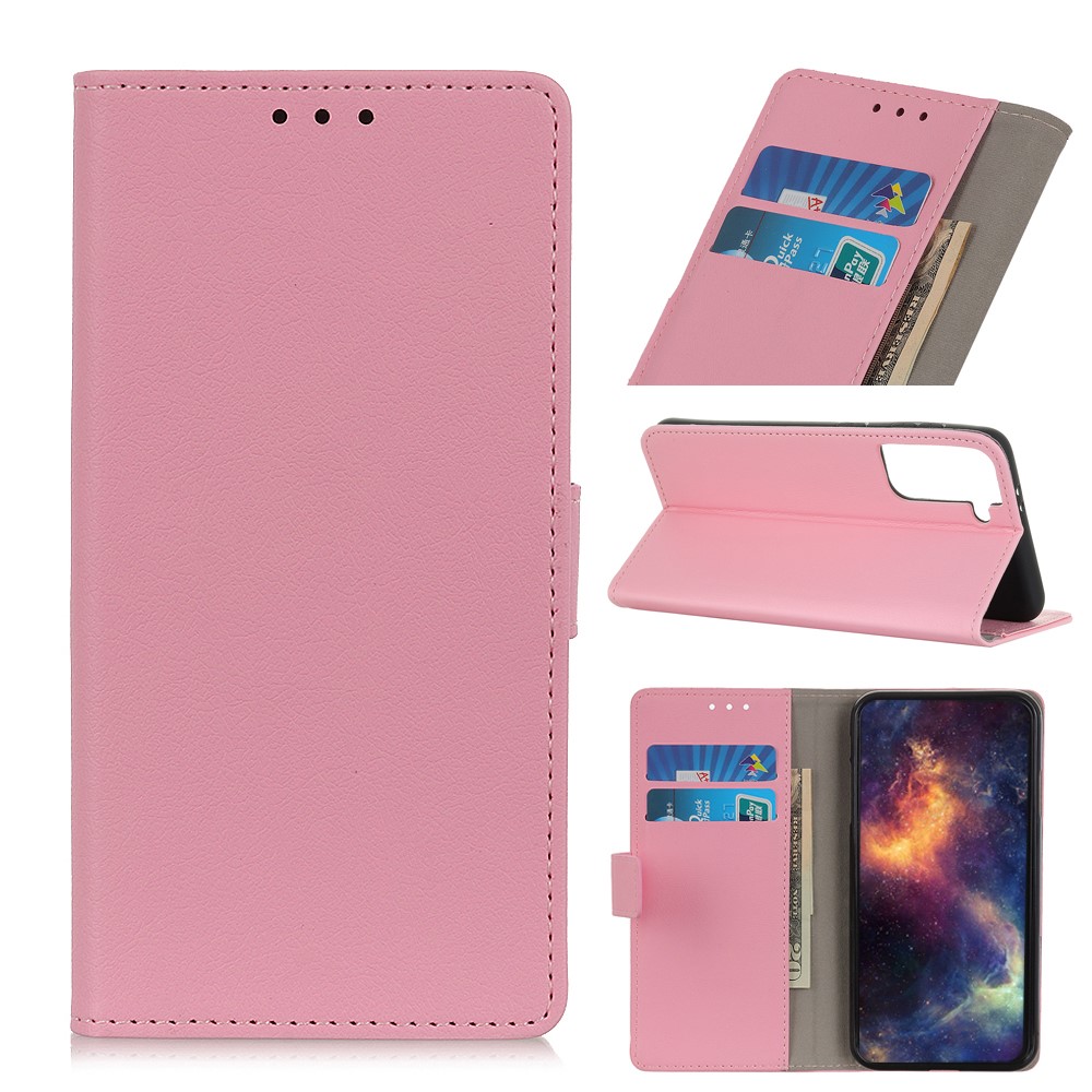 Samsung Galaxy S21 Plus - Plnboksfodral - Rosa
