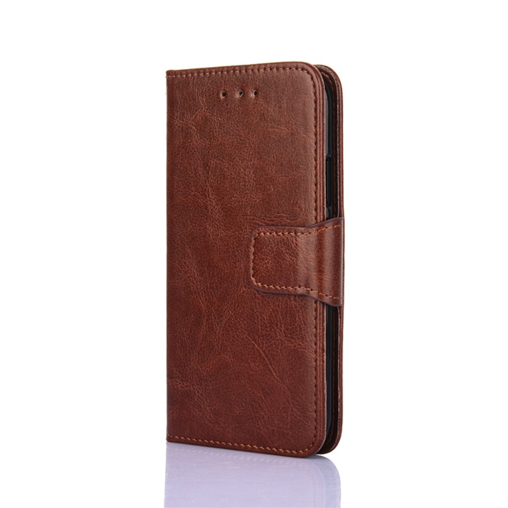 Samsung Galaxy S21 Plus - Crazy Horse Läder Fodral - Brun