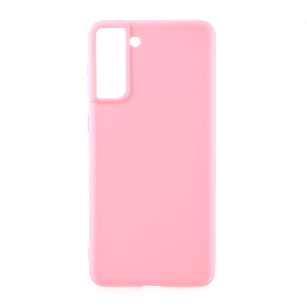 Samsung Galaxy S21 Plus - Matt TPU Skal - Ljus Rosa