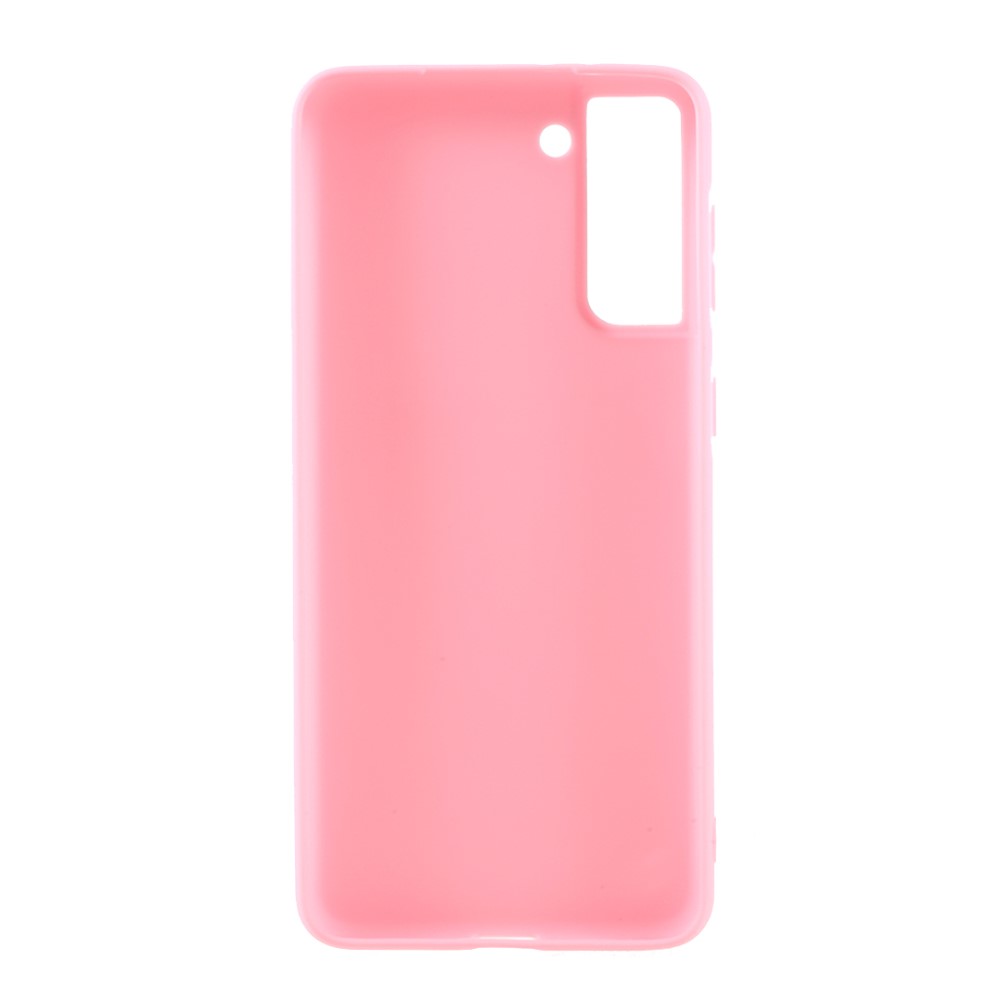 Samsung Galaxy S21 Plus - Matt TPU Skal - Ljus Rosa