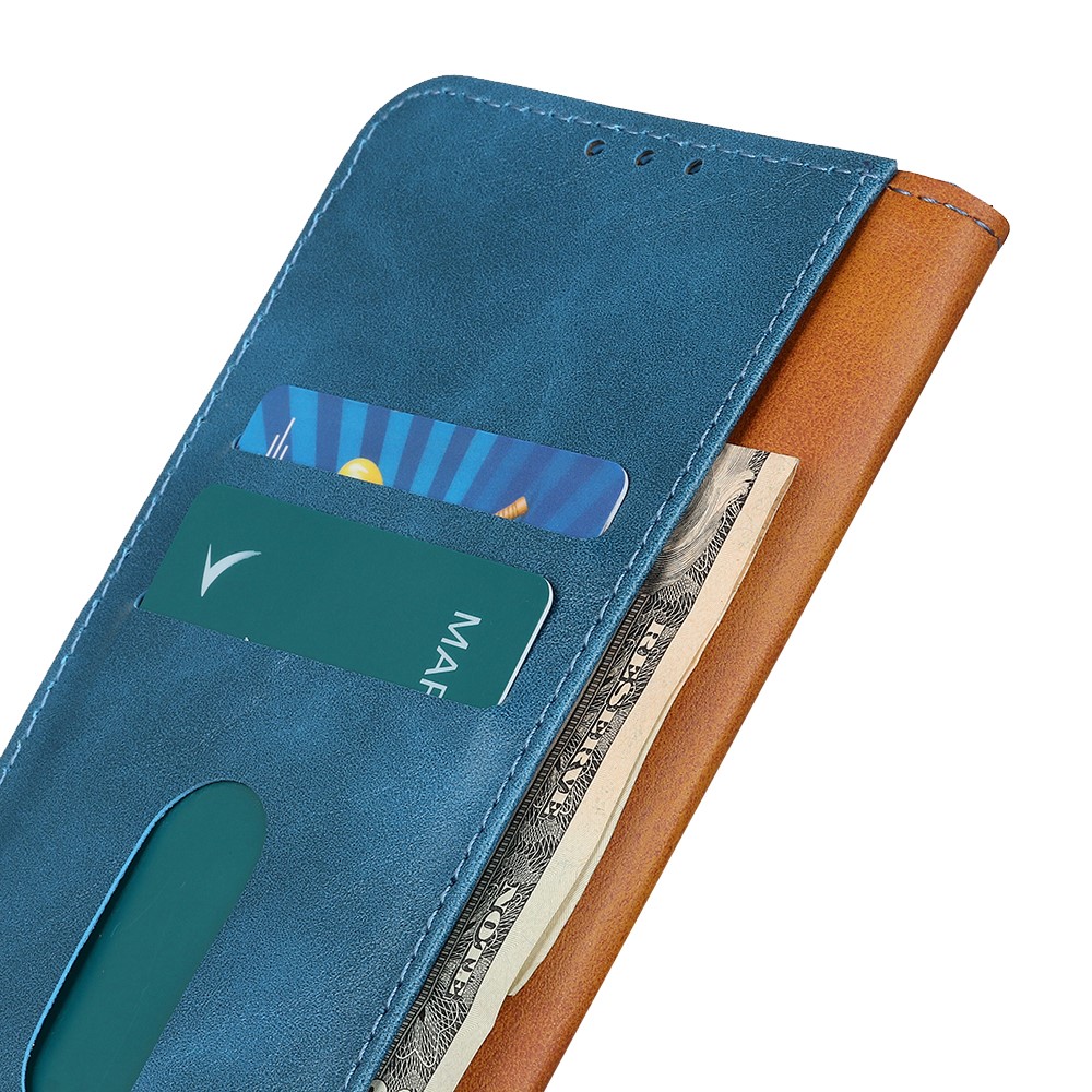 Samsung Galaxy S21 Ultra - KHAZNEH Plånboksfodral - Blå