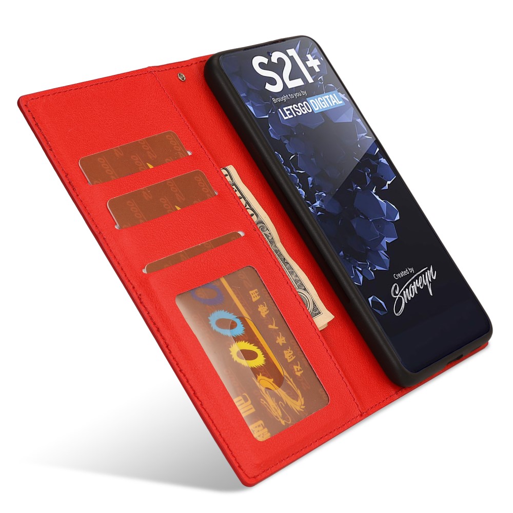 Samsung Galaxy S21 Ultra - 2in1 Magnet Fodral - Rd