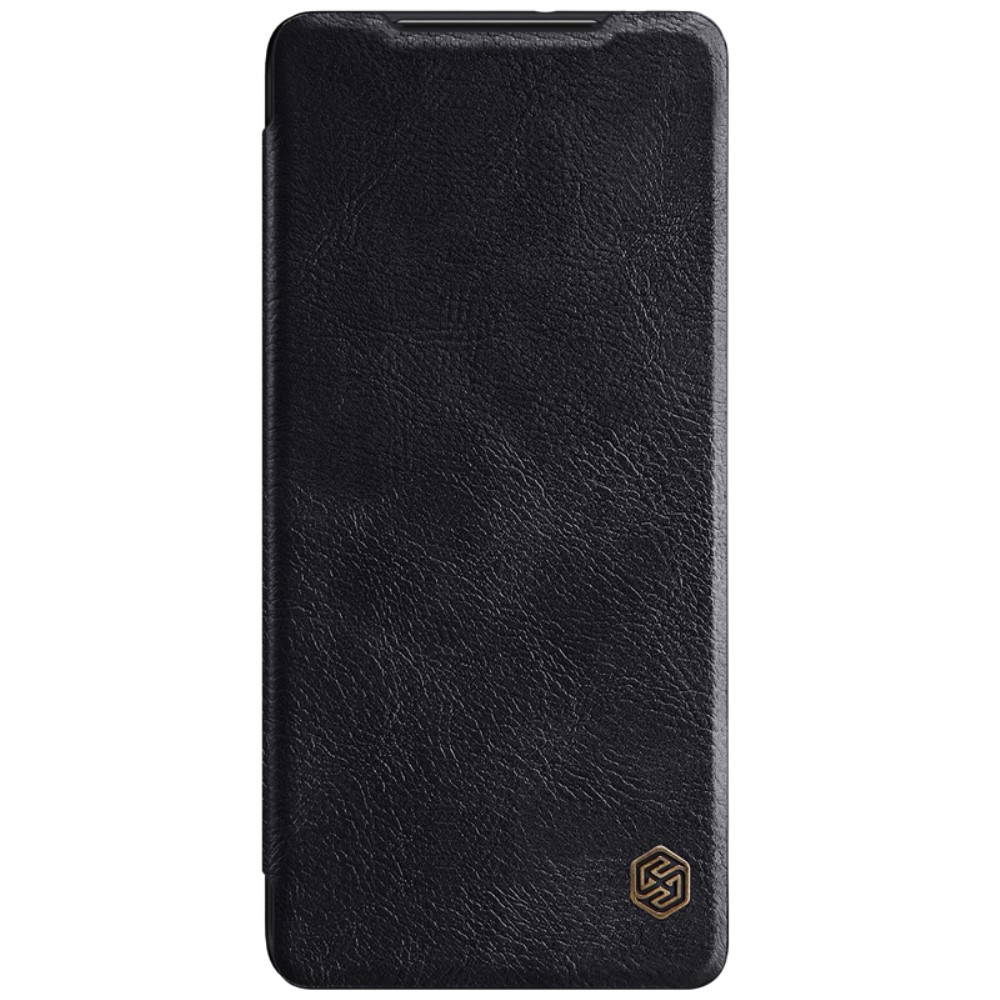 Samsung Galaxy S21 Ultra - NILLKIN Qin Läder Fodral - Svart