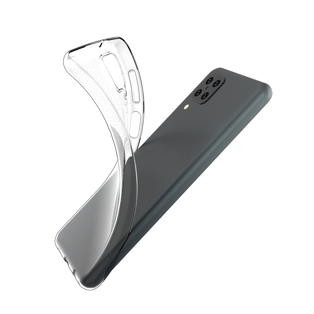 Samsung Galaxy A12 - Transparent TPU Skal