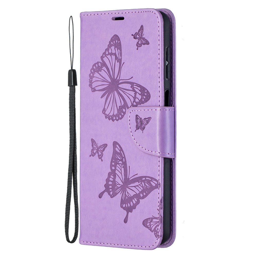 Samsung Galaxy A12 - Butterfly Plnboksfodral - Li