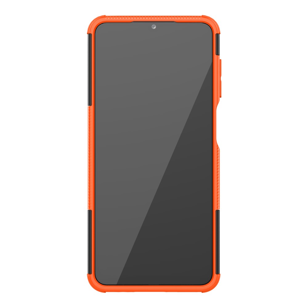 Samsung Galaxy A12 - Ultimata Stttliga Skalet med Std - Orange