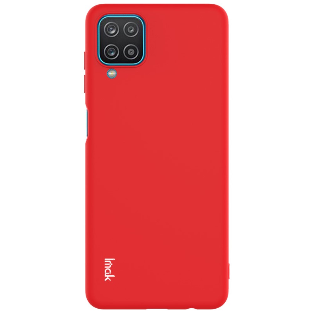 Samsung Galaxy A12 - IMAK Skin Touch Skal - Röd