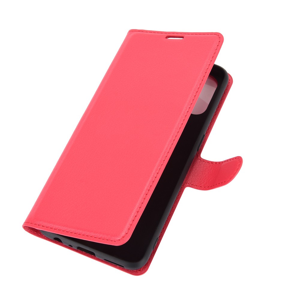 OnePlus Nord N10 5G - Litchi Fodral - Röd