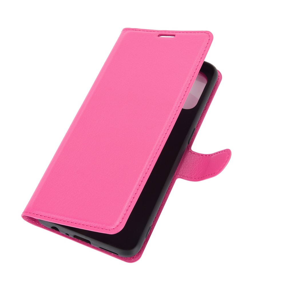 OnePlus Nord N10 5G - Litchi Fodral - Rosa