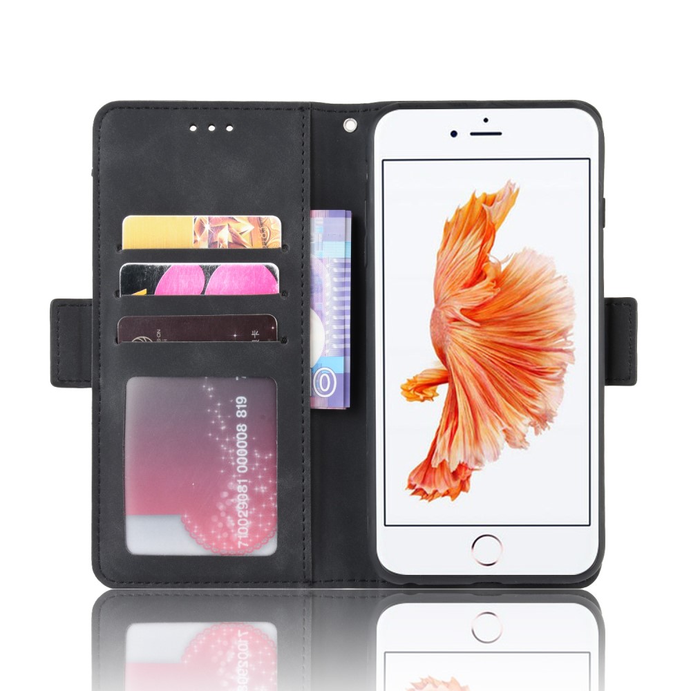iPhone 6/6S - Fodral Med Avtagbart Kortfodral - Svart