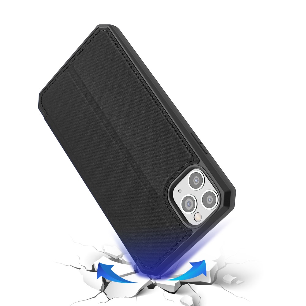 iPhone 11 Pro Max - DUX DUCIS Shockproof Plnboksfodral - Svart