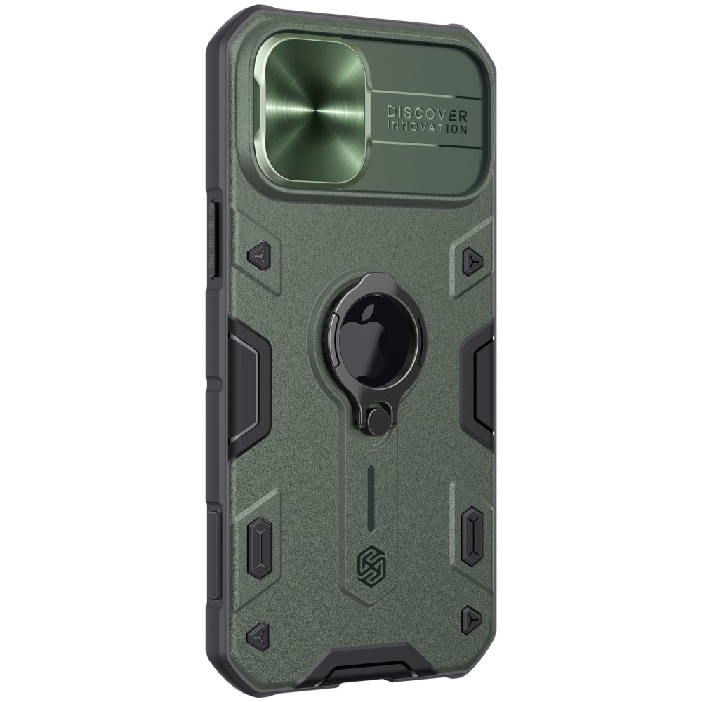 iPhone 12 Pro Max - NILLKIN CamShield Armor Hybrid Ring Skal - Grn