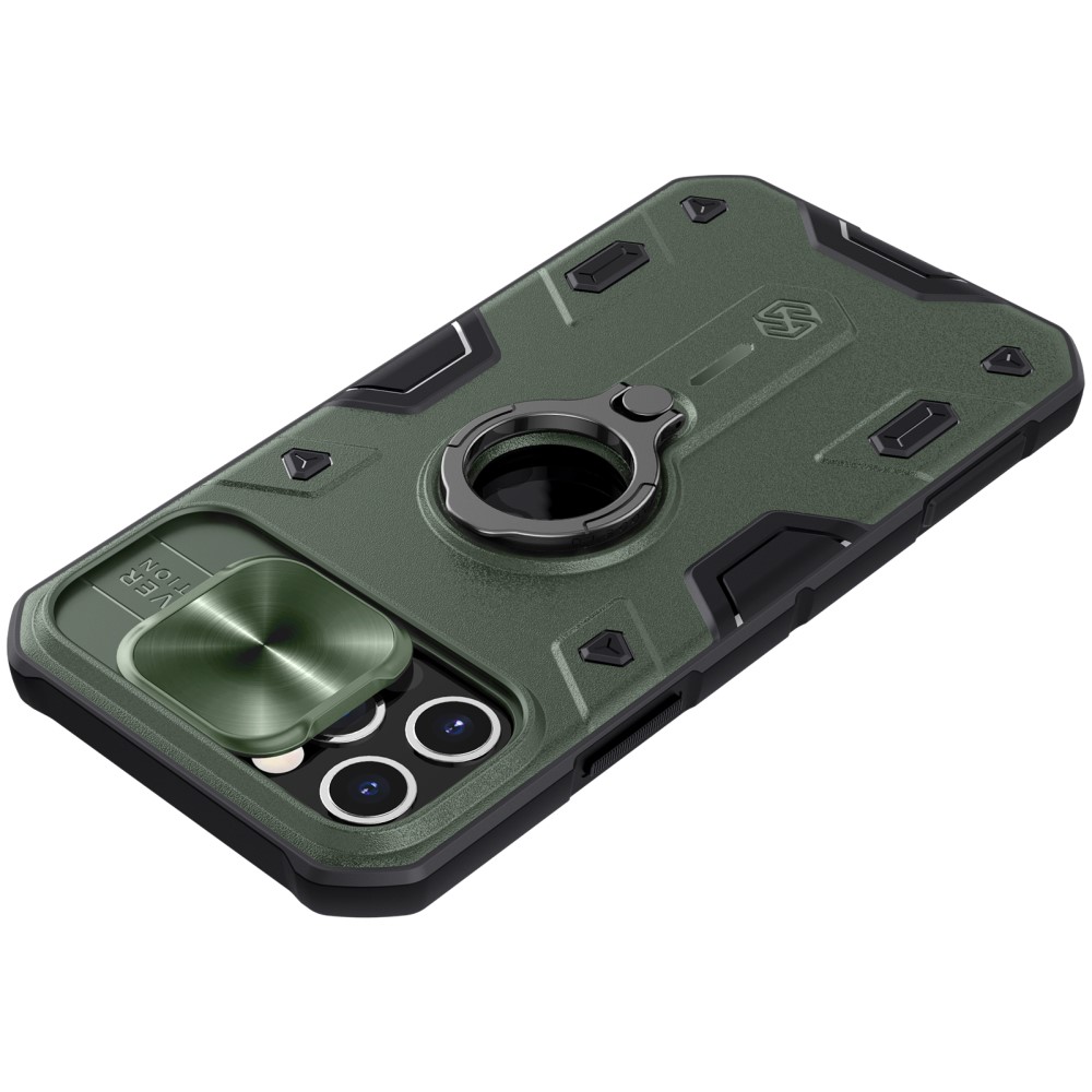 iPhone 12 Pro Max - NILLKIN CamShield Armor Hybrid Ring Skal - Grn