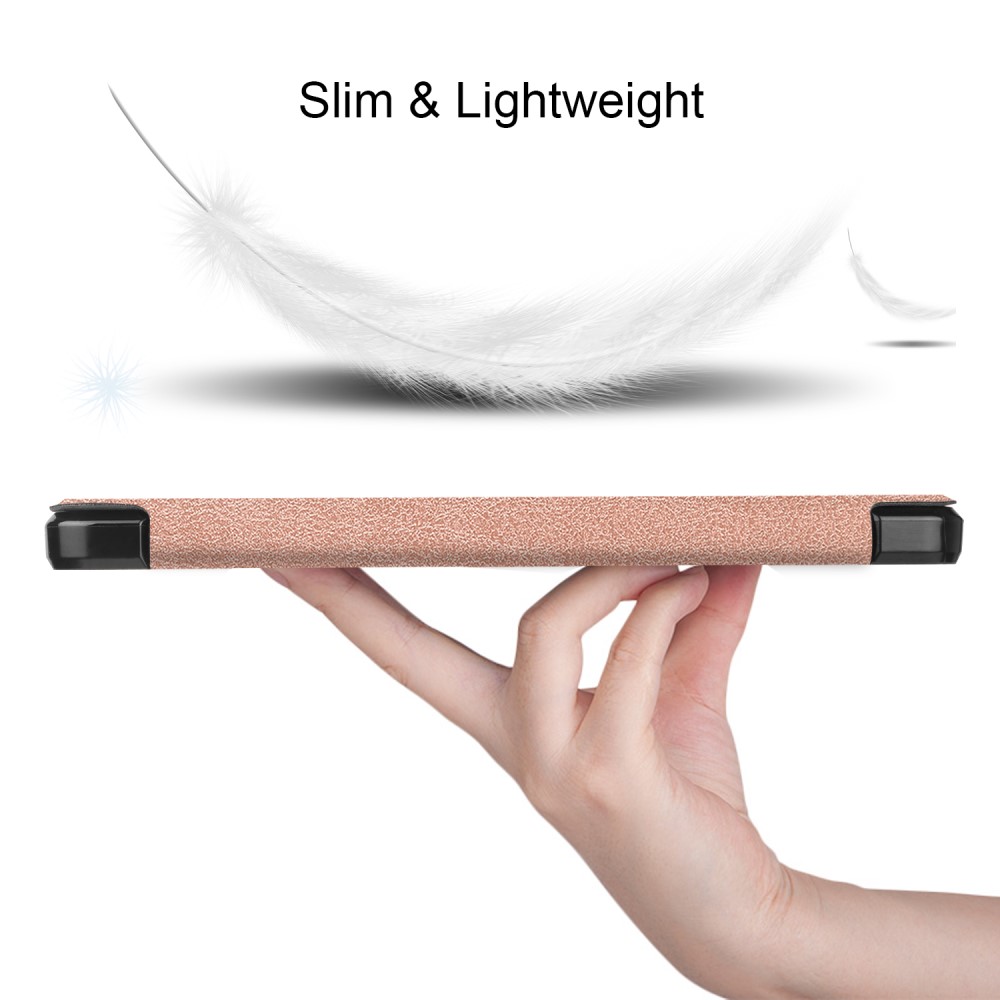 Samsung Galaxy Tab A7 10.4 Fodral Shockproof Tri-Fold Rosguld